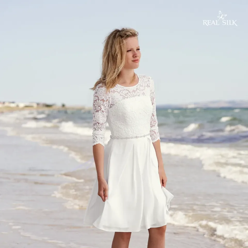 Lykkes Real Silk Courtney brudekjole i ægte silke