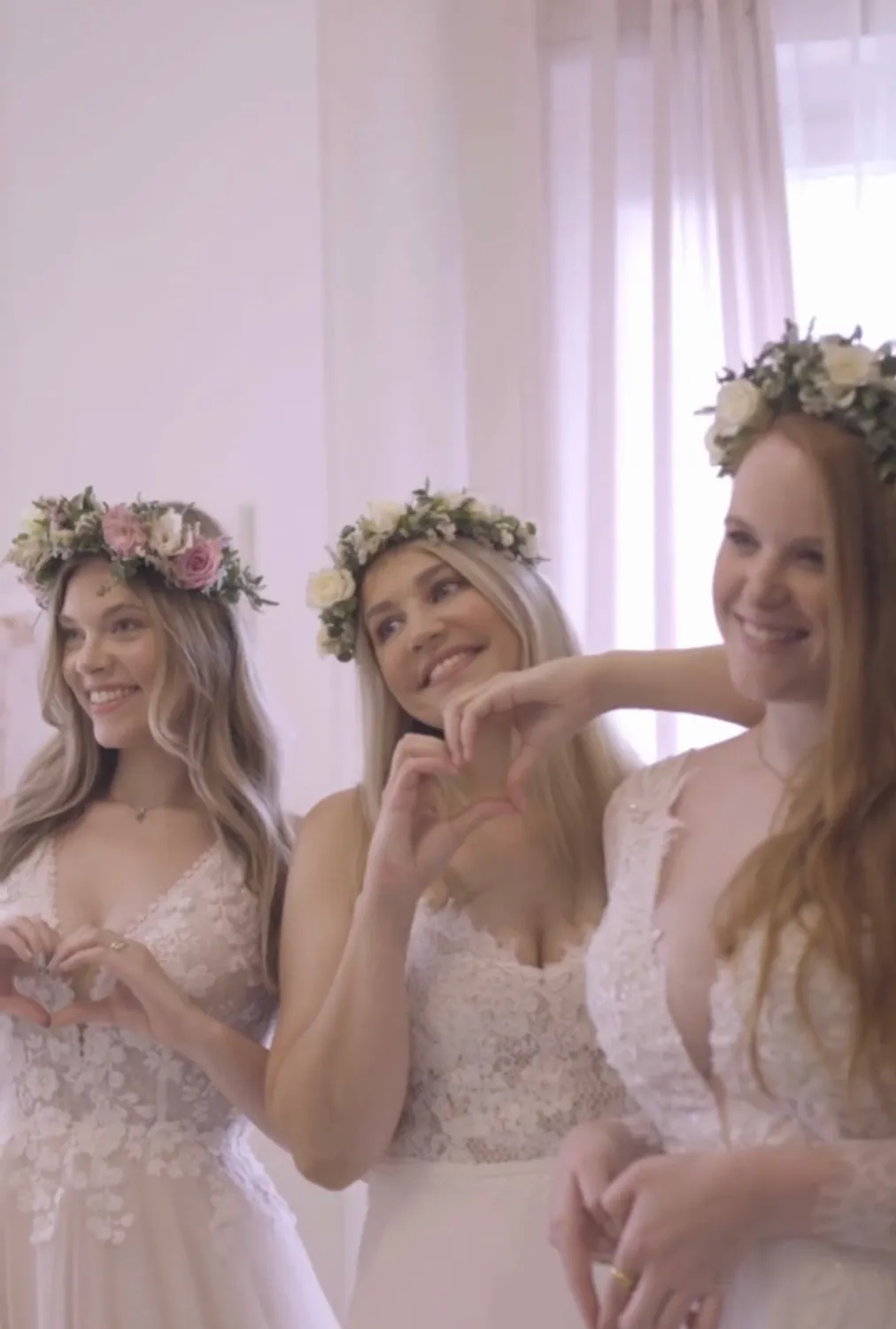 Sanna Lindström Brautkleiderparty brudekjolearrangement