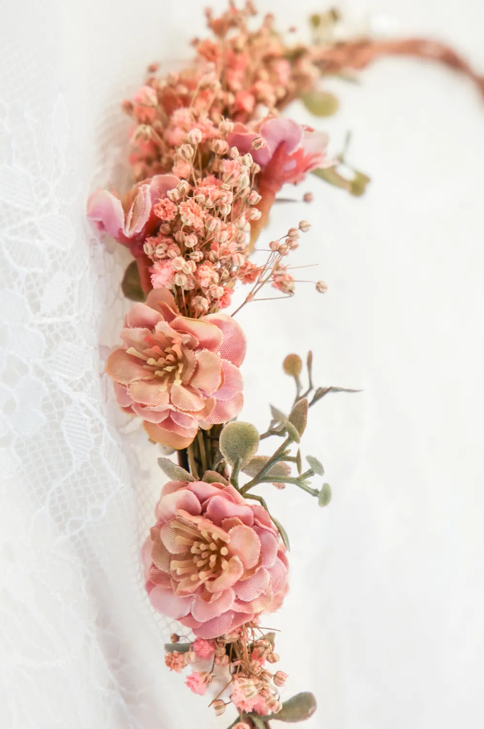Sanna Lindström Mälaren blomsterkrans Rosé til brud