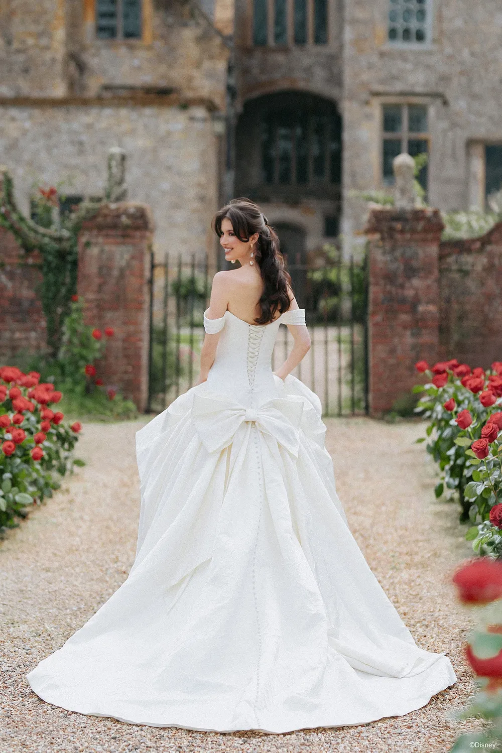 Allure Bridal Disney D462 Belle brudekjole Champagne/Ivory