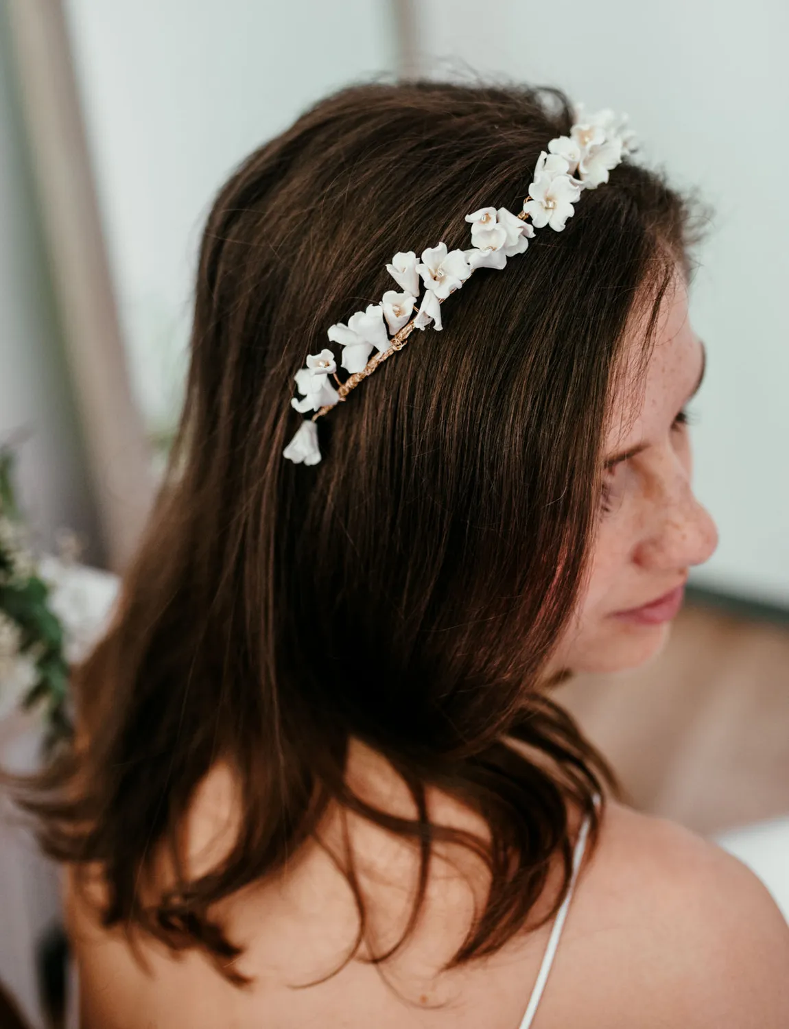 Sanna Lindström P0-D-06 diadem til brud hårsmykke