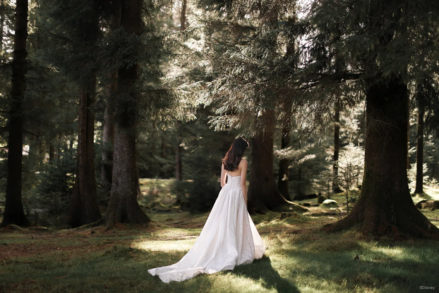 Allure Bridal Disney D467 Snow White brudekjole mocha blonde