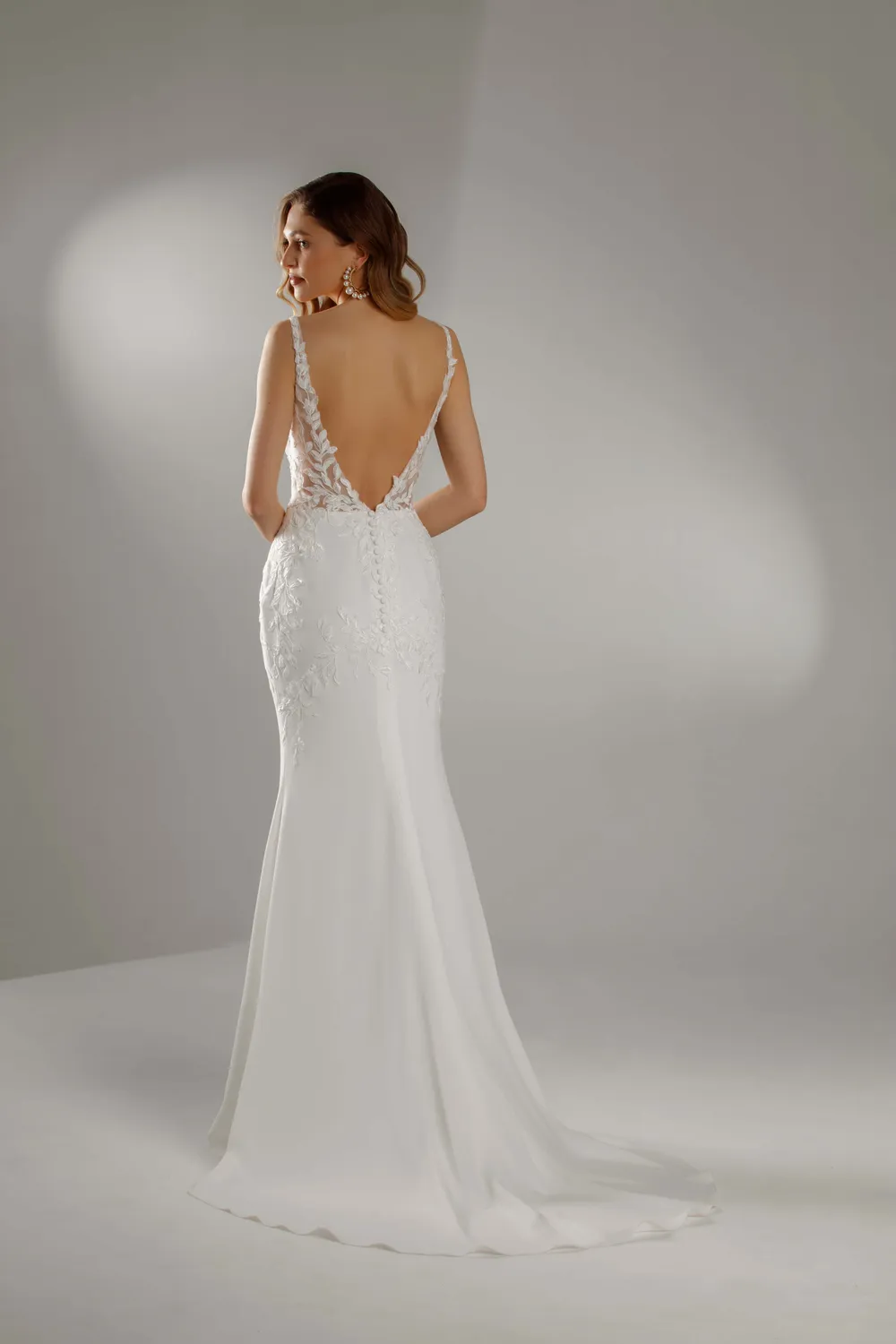 Princesa La Princessa Nataniel brudekjole crepe blonde