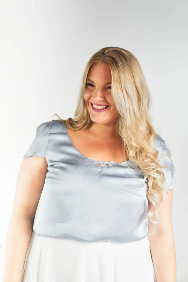 Sanna Lindström Viola T-shirt zartblå alle størrelser