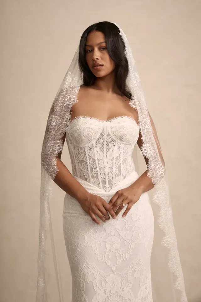 Made With Love Bridal Alice brudeslør chantilly blonde