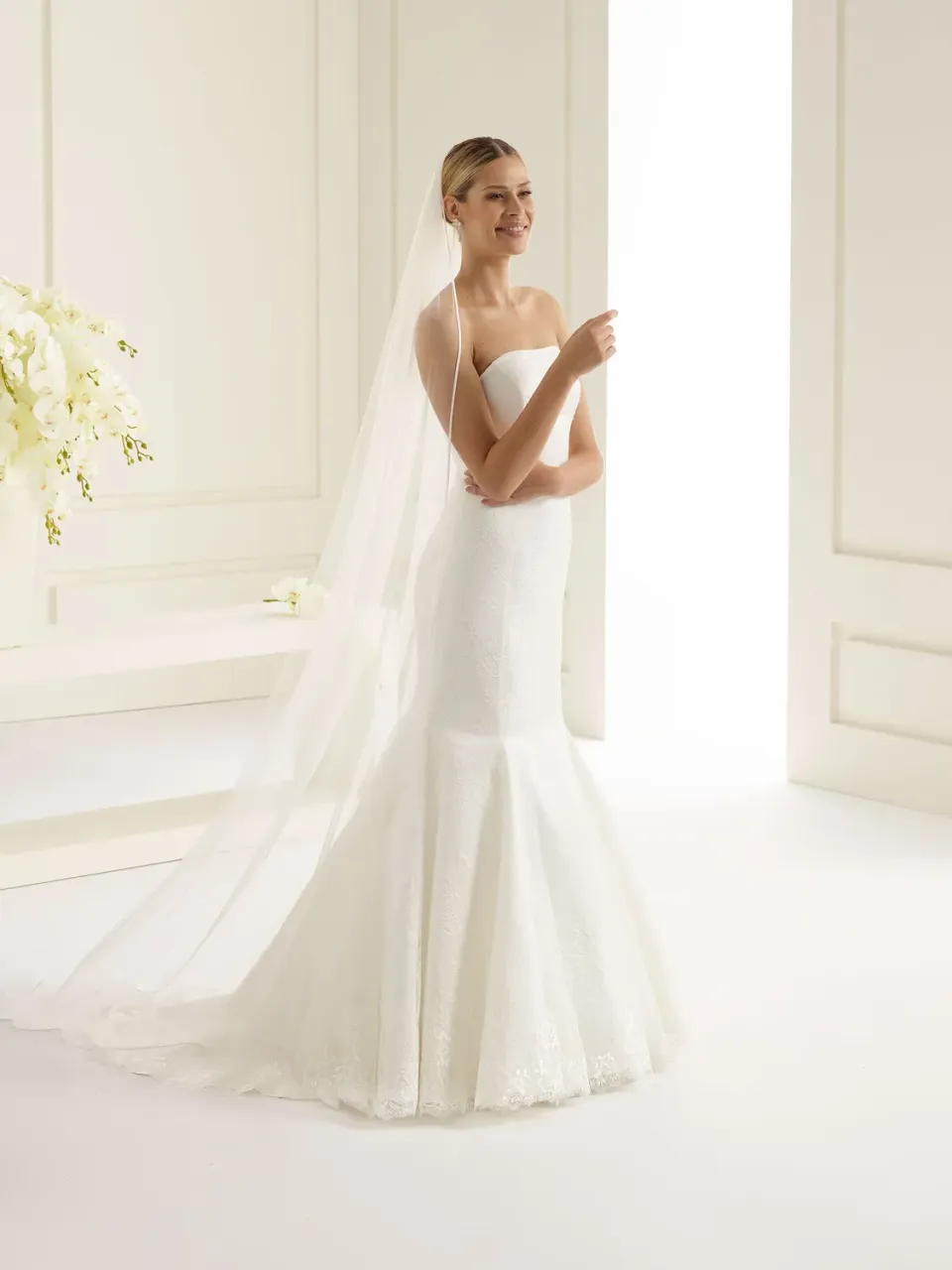 Princesa La Princessa Veil S209 brudeslør ivory 220 cm