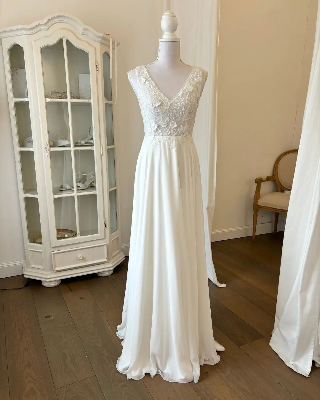 Sanna Lindström Melina second hand brudekjole str. 36