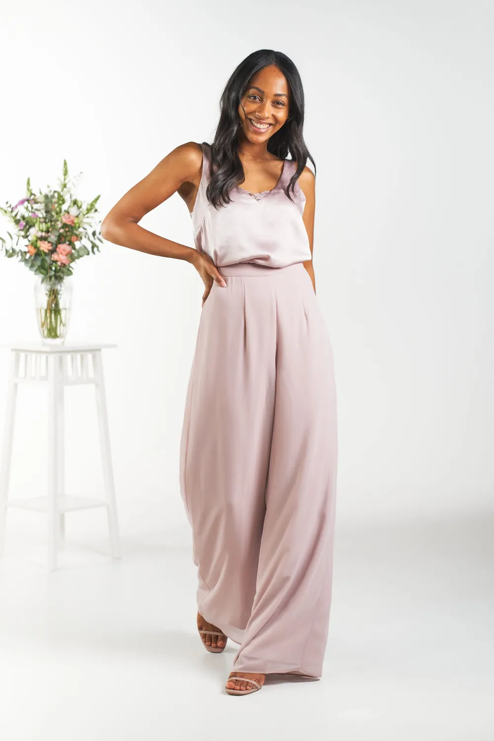 Sanna Lindström Dahlia top Rosé størrelse 36–48