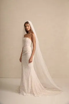 Made With Love Bridal Isobel Veil brudeslør to lag ivory
