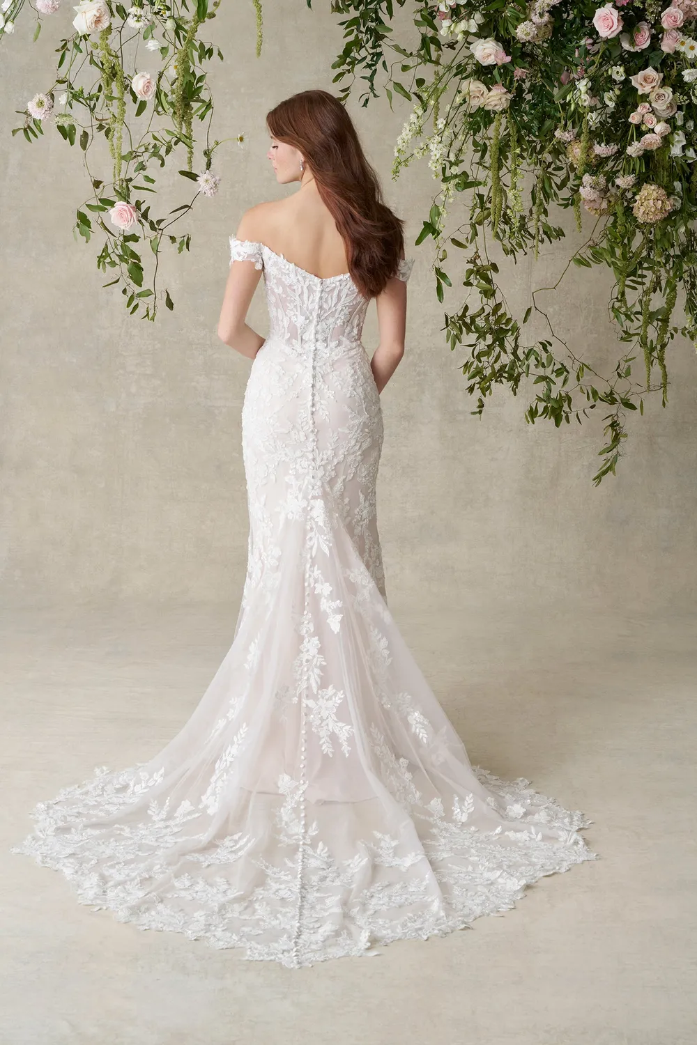 Allure Bridal Romance R3980 brudekjole ivory blonde sheath