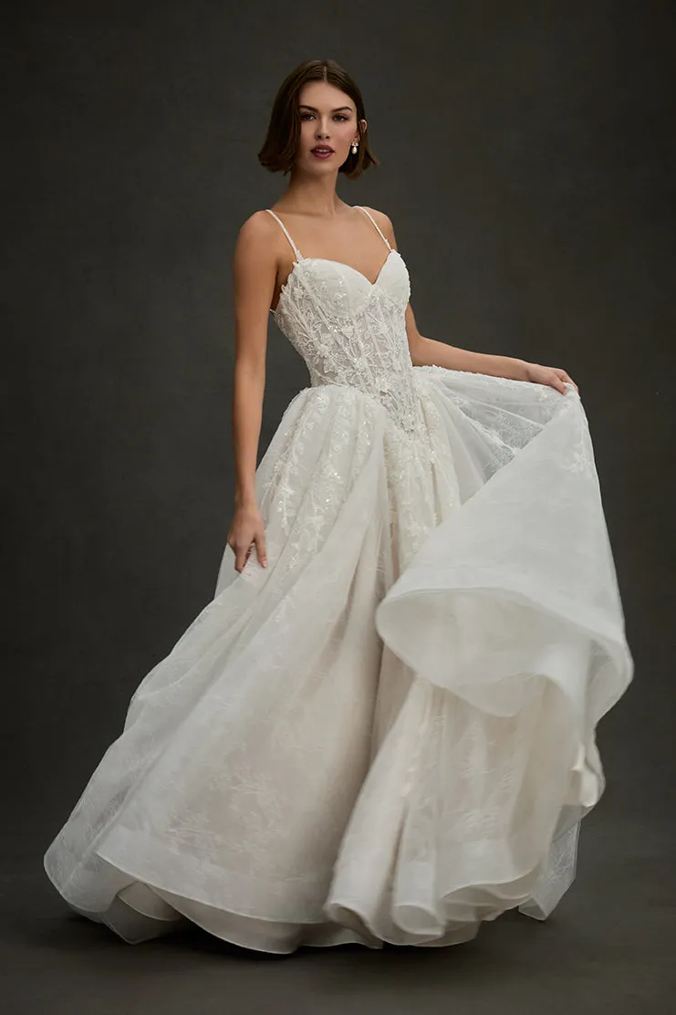 Allure Bridal Madison James MJ1280 - Chandler brudekjole Desert/Ivory/Nude balkjole