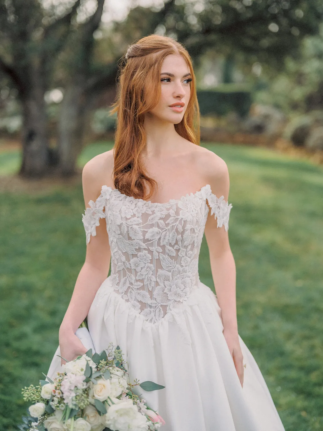 Allure Romance R3970 brudekjole ivory/champagne