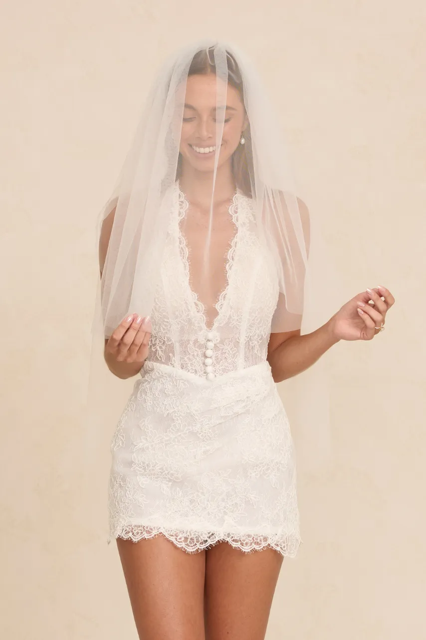 Made With Love Bridal Mini Isobel blusherslør