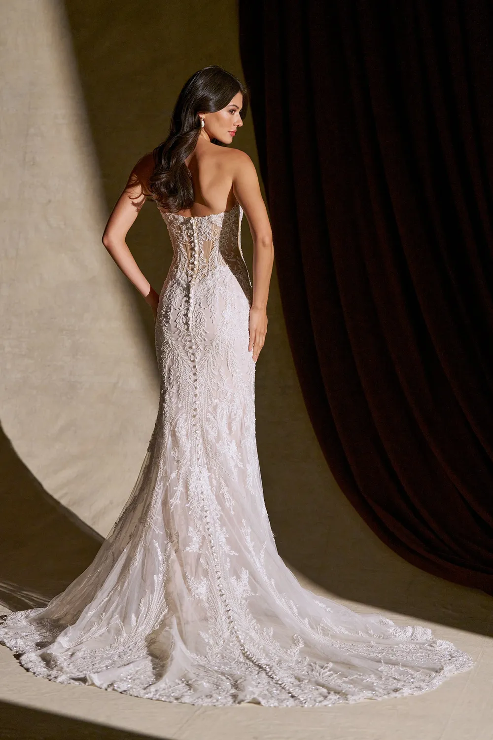 Allure Bridal Allure Couture C849 brudekjole nude/ivory fit-flare