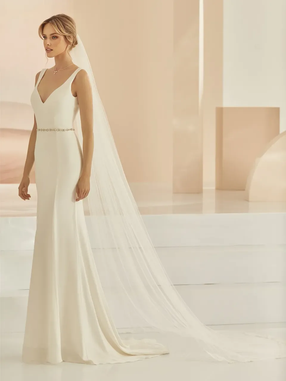 Princesa La Princessa Veil S414 brudeslør ivory 250 cm