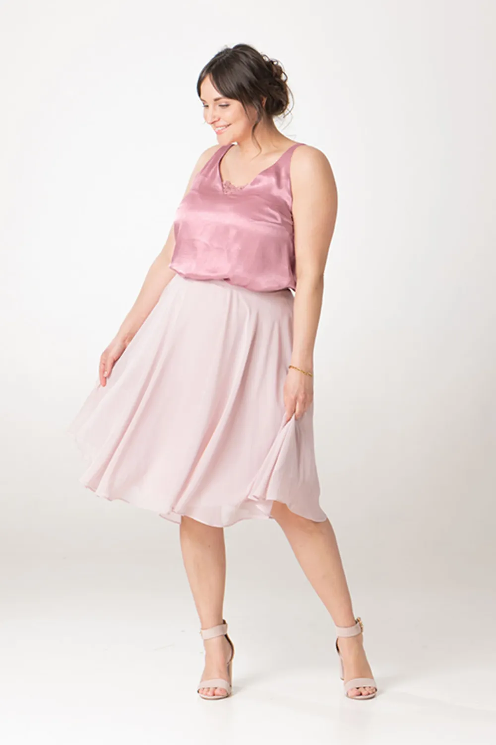 Sanna Lindström Dahlia top Sommerbeere størrelse 36–48