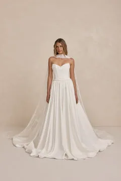 Made With Love Lace brudesjal Chantilly blonde
