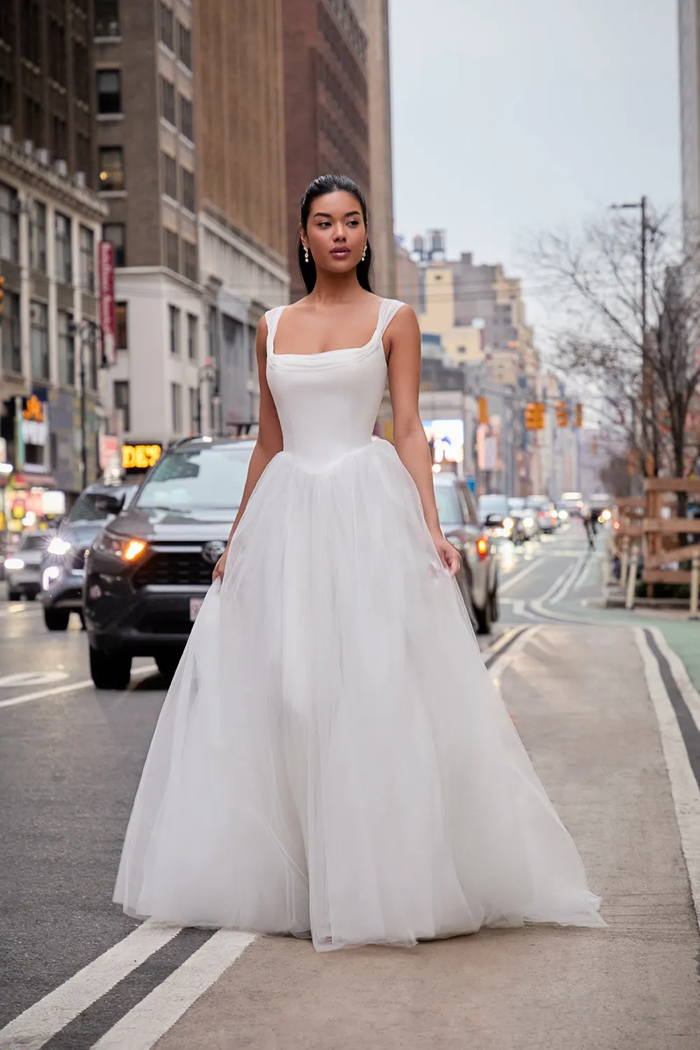 Allure Bridal Madison James MJ1273 - Carter brudekjole Ivory A-form basque-talje
