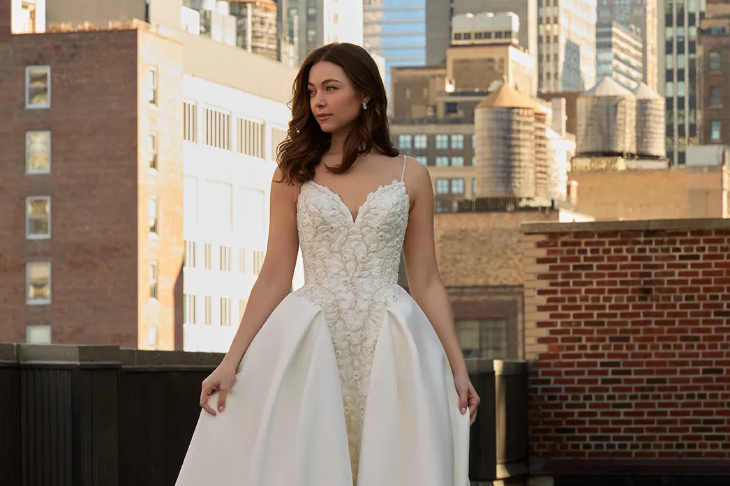 Allure Bridal Madison James MJ1299 Courtney brudekjole Ivory/Nude mikado