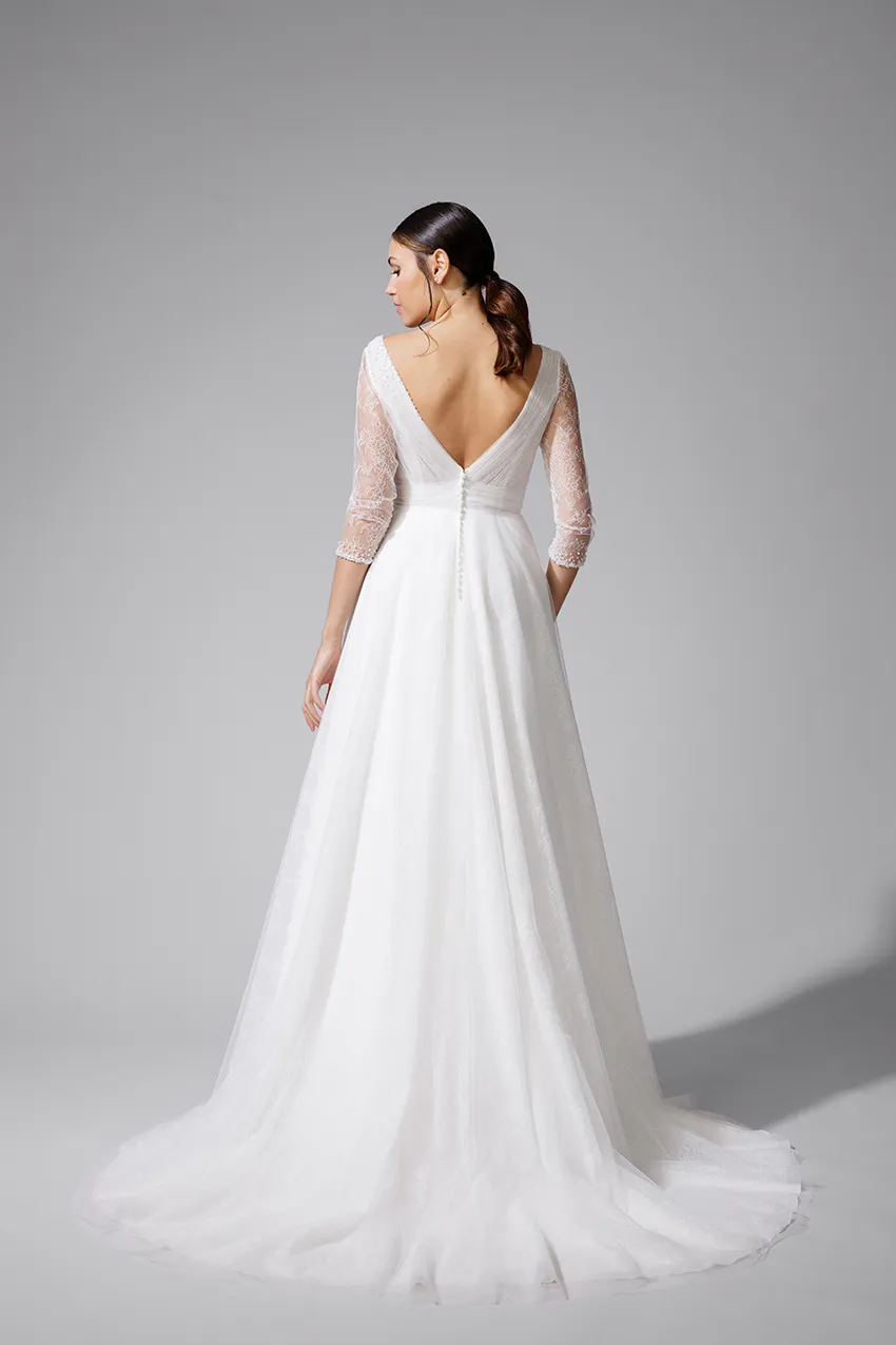 Bella by Eglantine Robe de mariée BEL22704 brudekjole tulle