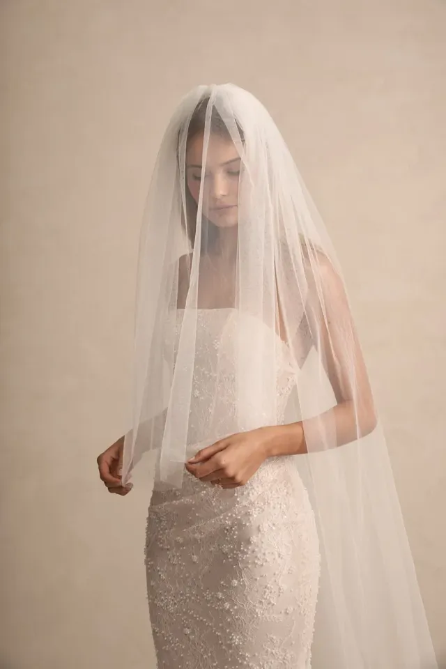 Made With Love Bridal Isobel Veil brudeslør to lag ivory