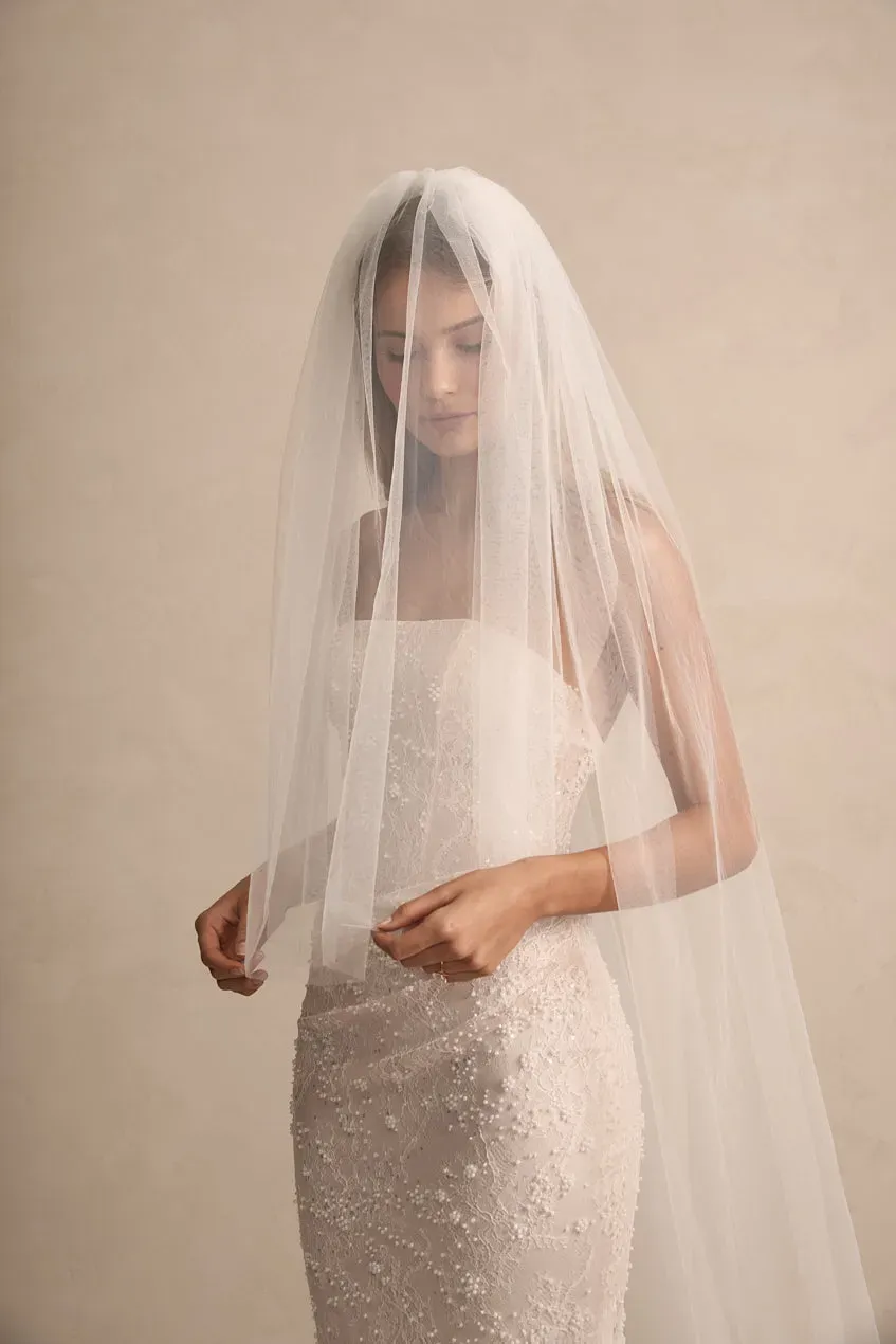 Made With Love Bridal Isobel Veil brudeslør to lag ivory