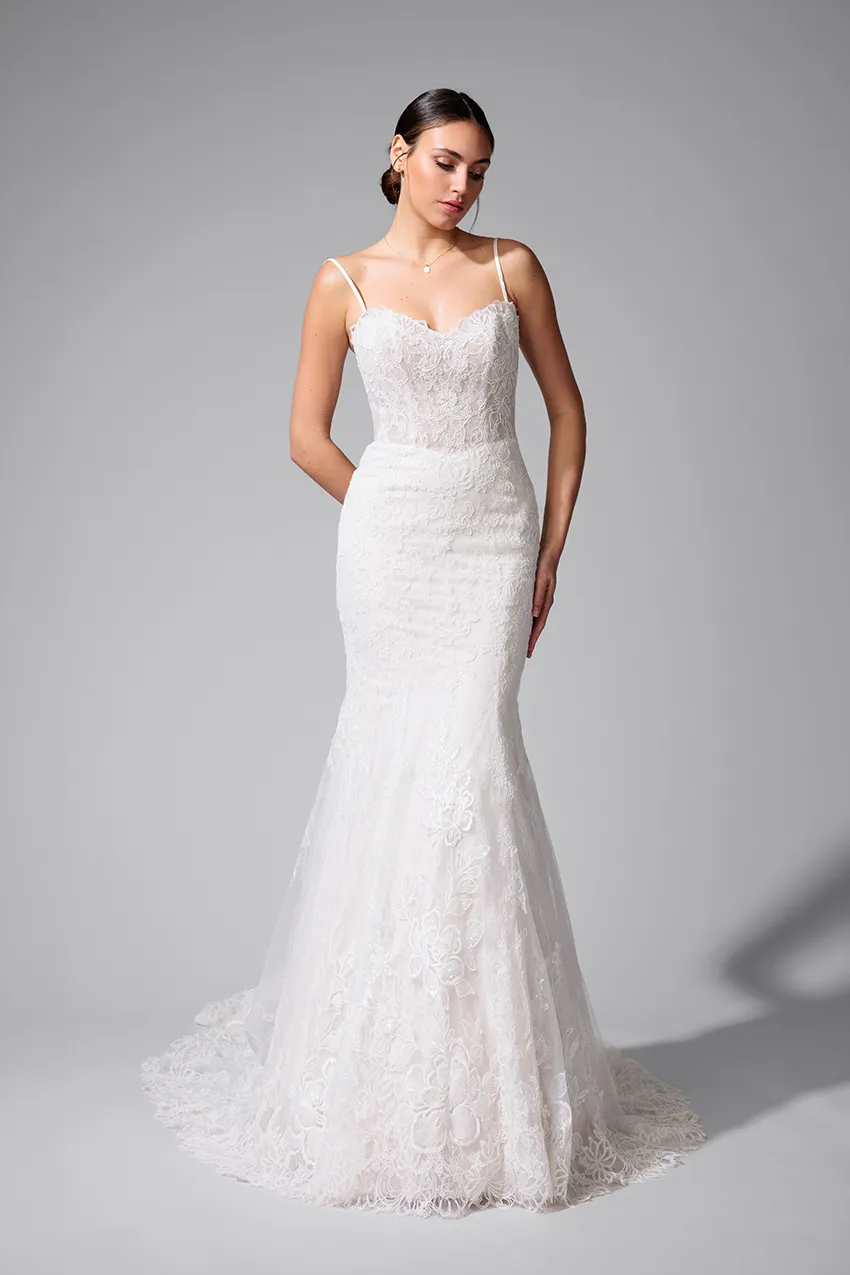 Bella by Eglantine BEL22721 brudekjole sirenesnit