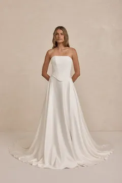 Made With Love Leo overdel brude chiffon