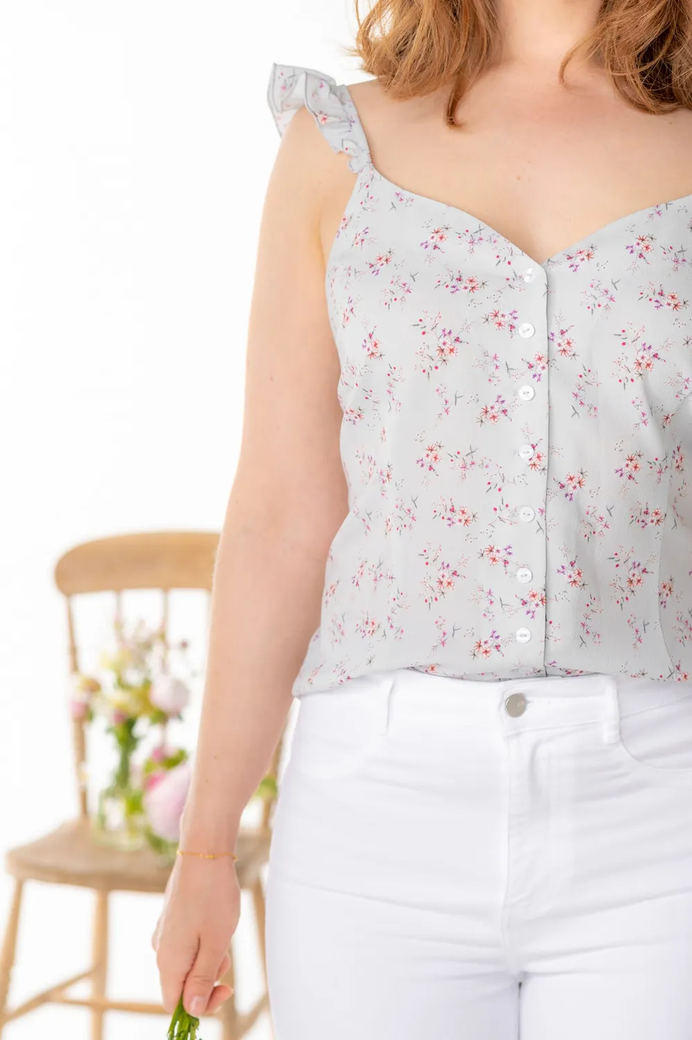 Sanna Lindström Visby top blomstereng – blomstret stil