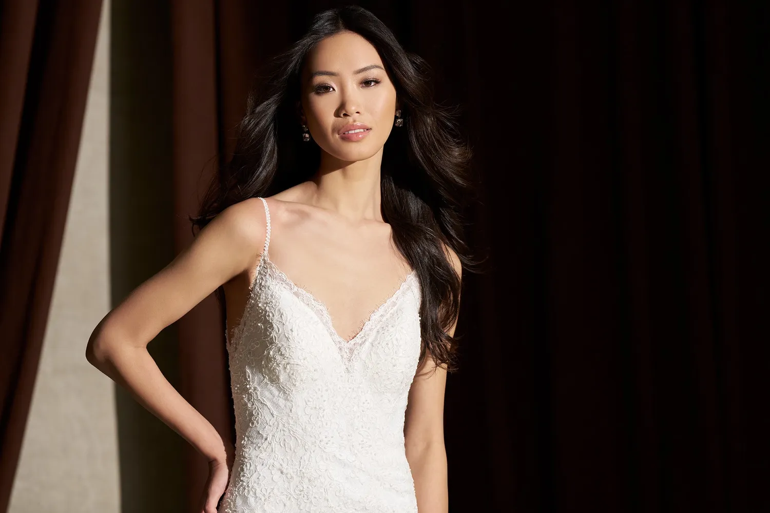 Allure Couture C825 brudekjole Ivory havfrue blonde