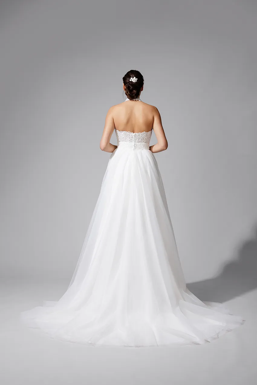 Bella by Eglantine BEL22707 brudekjole kort 2-delt