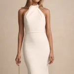 Made With Love Bridal Grayson overskørt crepe