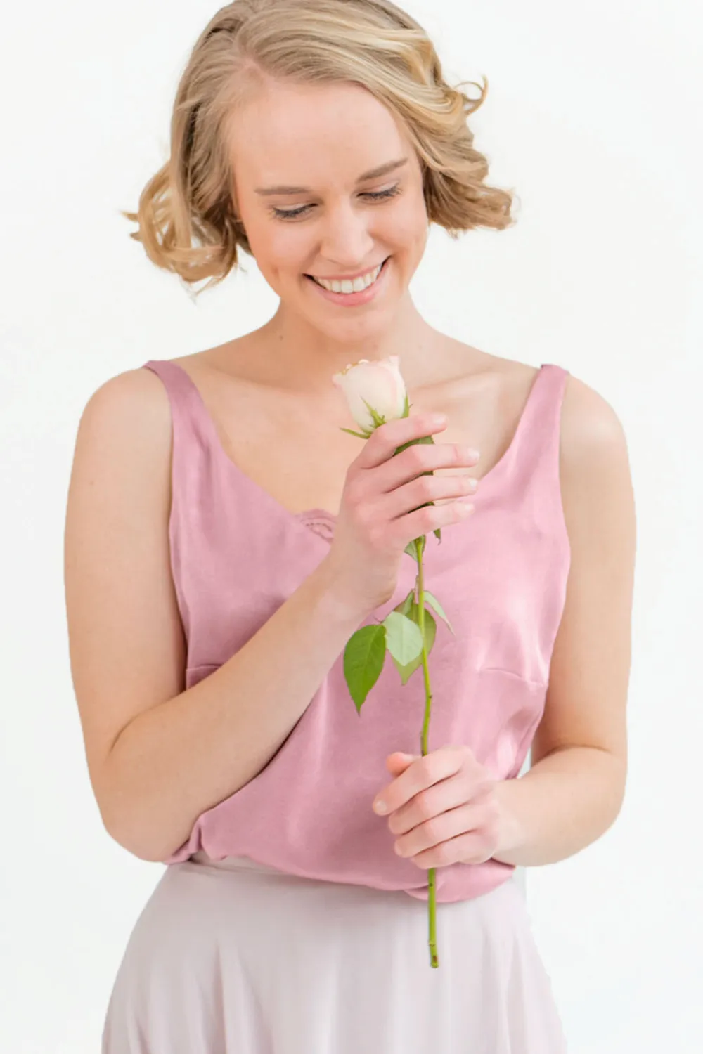 Sanna Lindström Dahlia top Sommerbeere størrelse 36–48