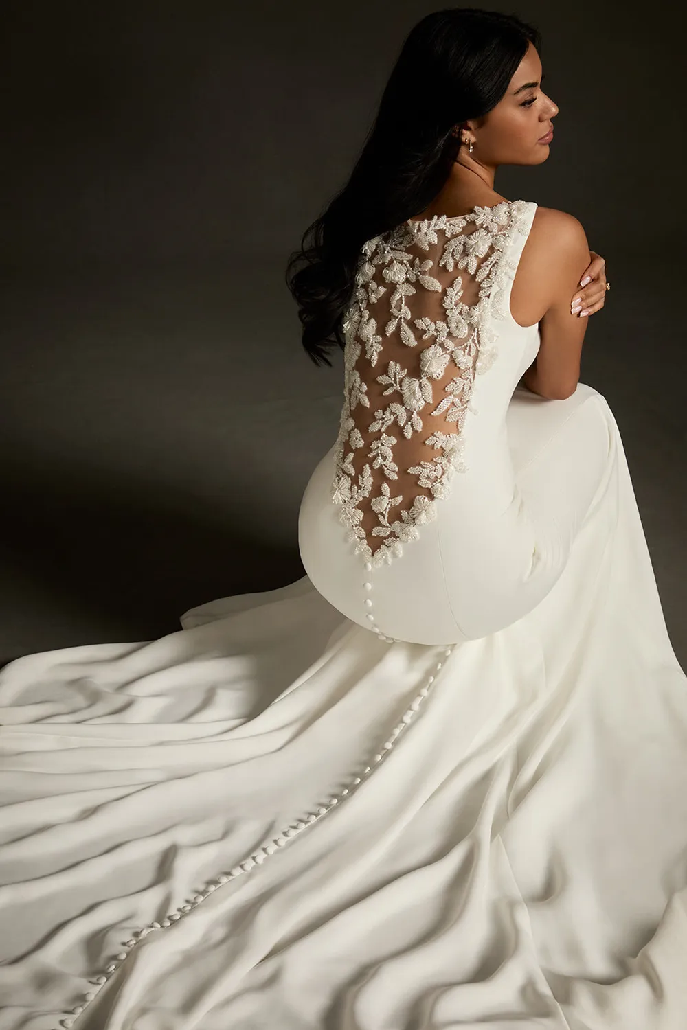 Allure Bridal Madison James MJ1295 Clarissa brudekjole crepe