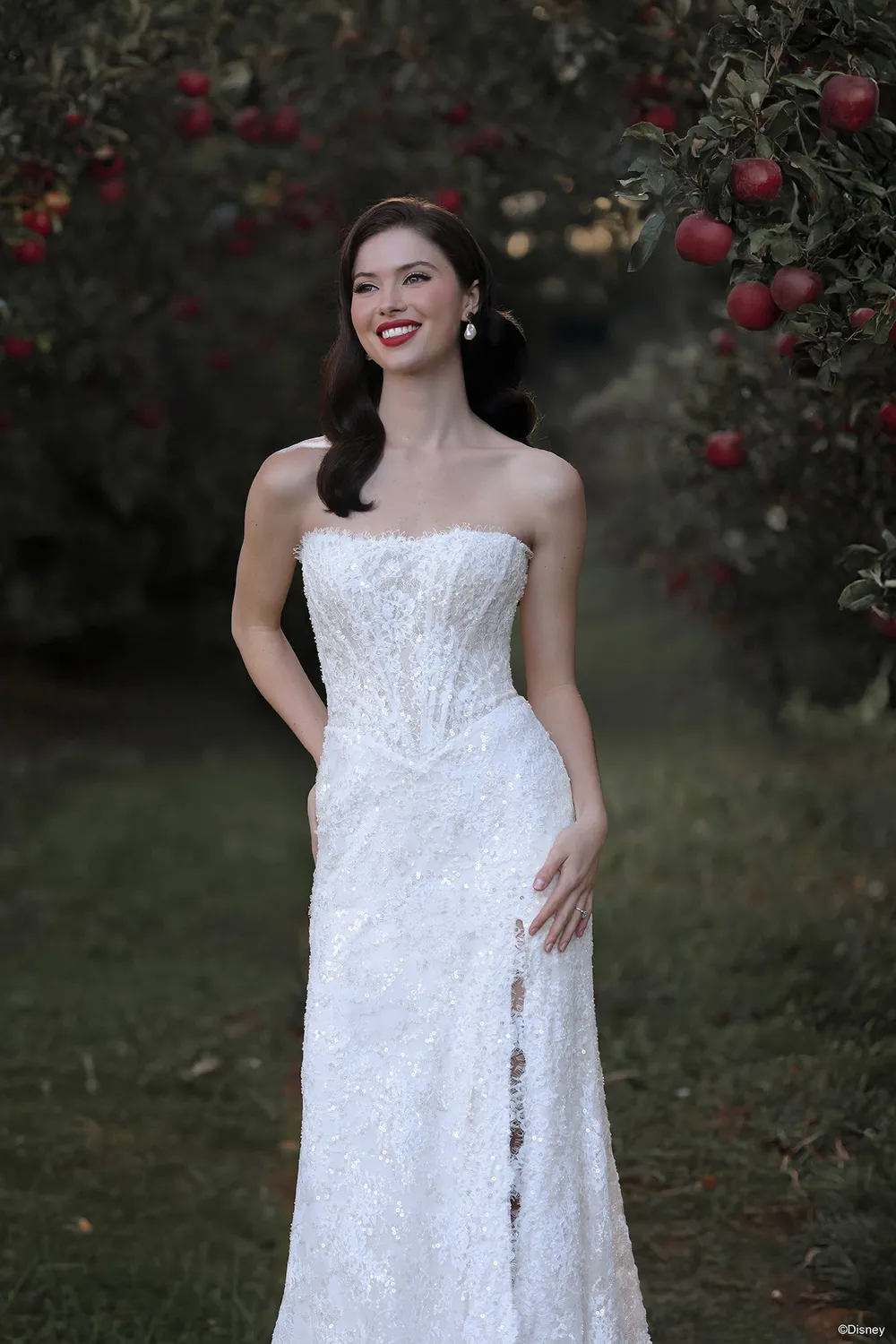 Allure Disney D477 Snow White brudekjole sand blonde