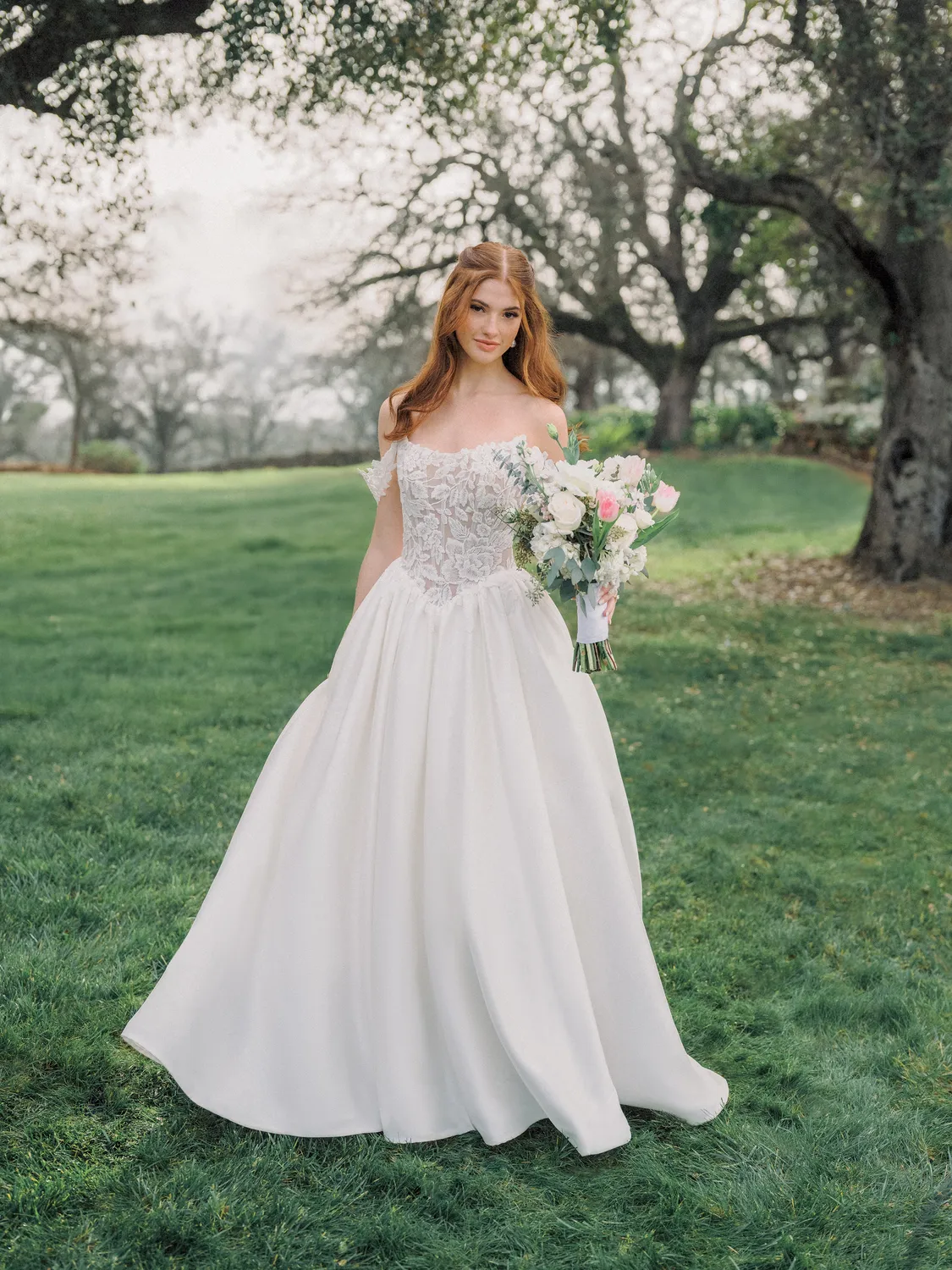 Allure Romance R3970 brudekjole ivory/champagne