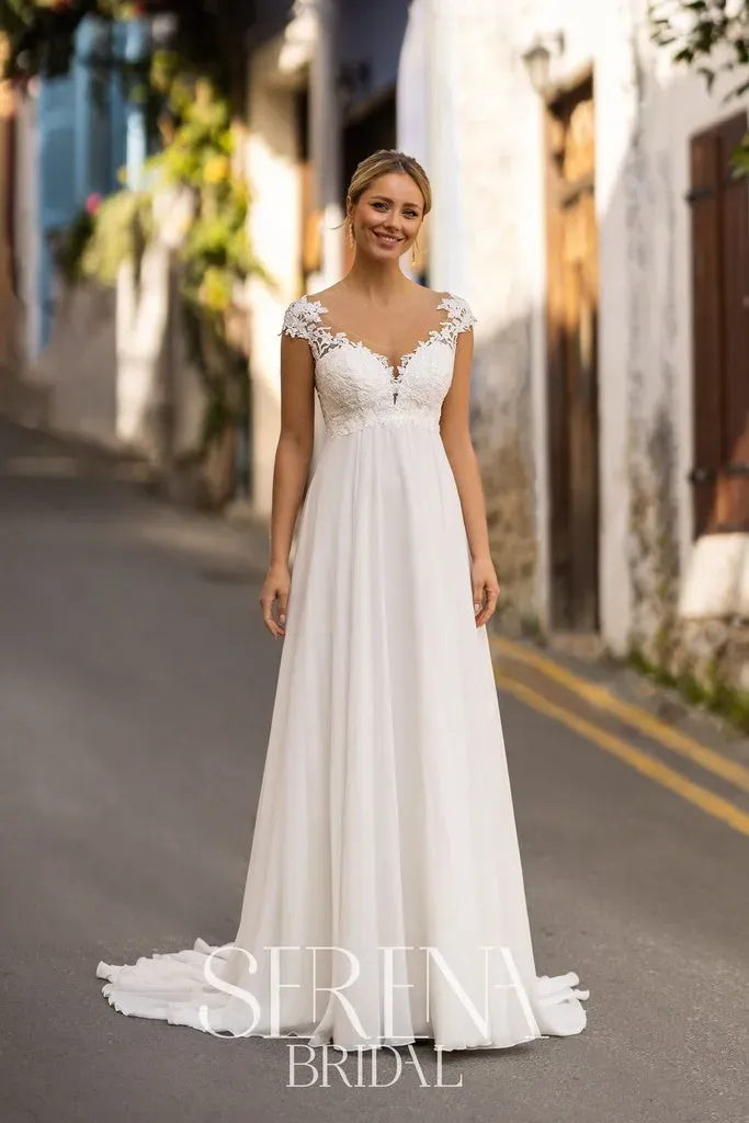 Princesa Serena ML5547 brudekjole chiffon