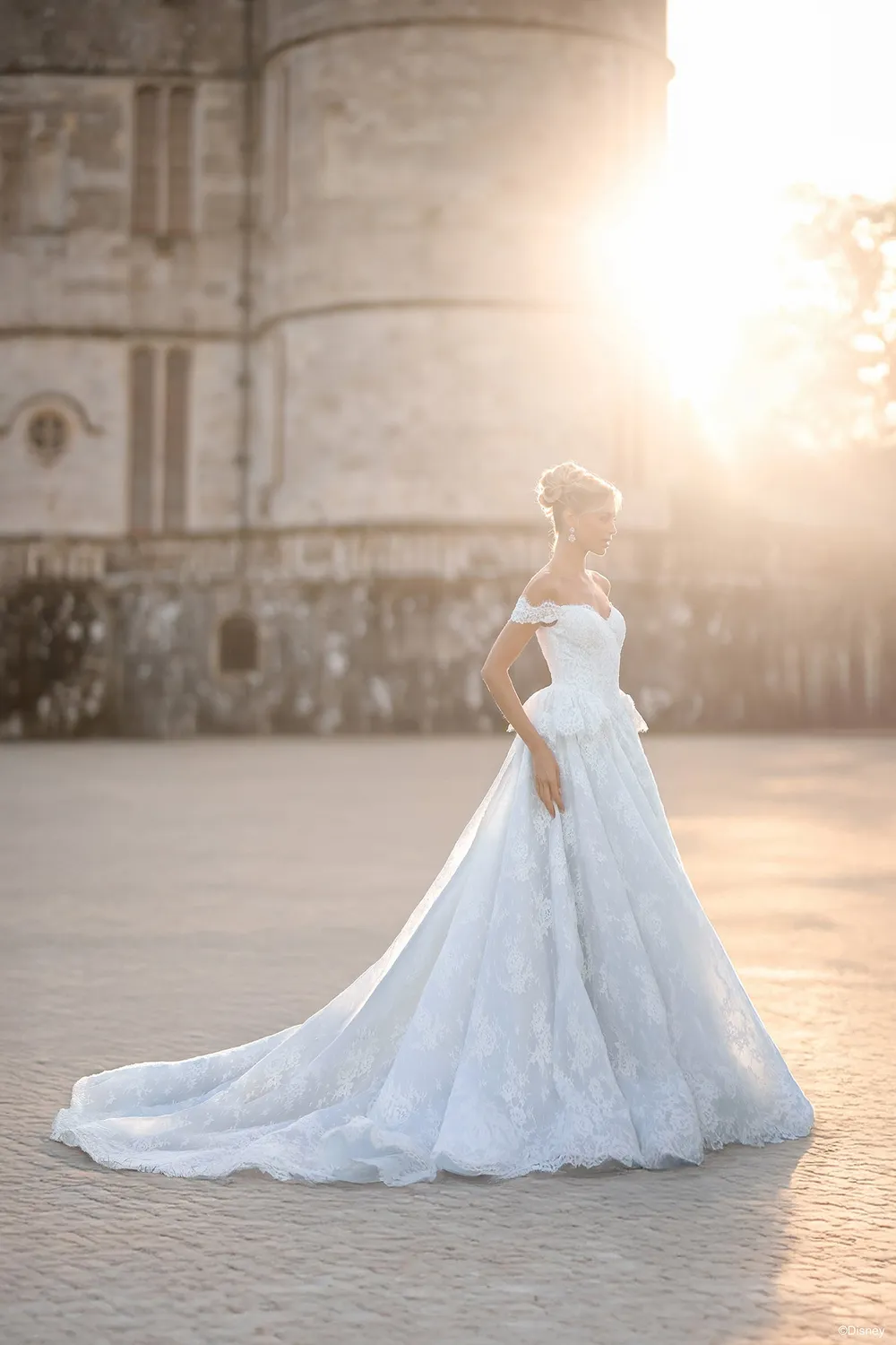 Allure Bridal Disney D473 Cinderella brudekjole Ivory