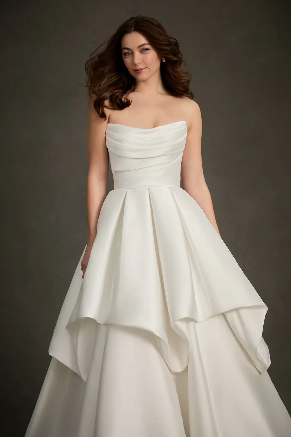 Allure Bridal Madison James MJ1277A Charlotte brudekjole rosé mikado