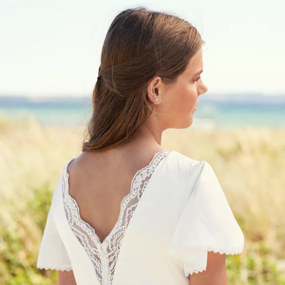 Lykkes Real Silk Carrie brudekjole i silke