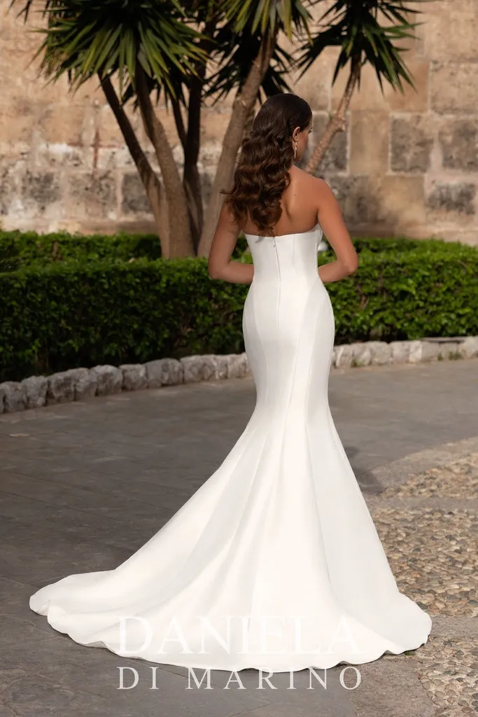 Princesa La Princessa ML6448 brudekjole ivory stretch mikado