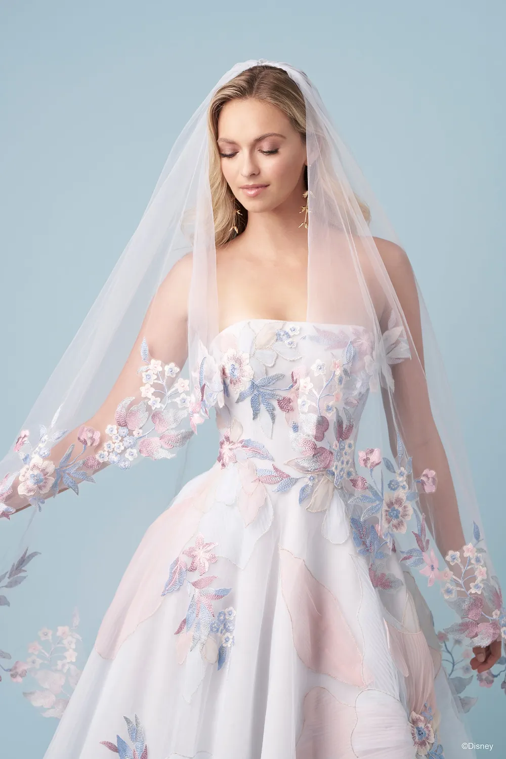 Allure Bridal Disney Platinum DV56 Rapunzel brudeslør