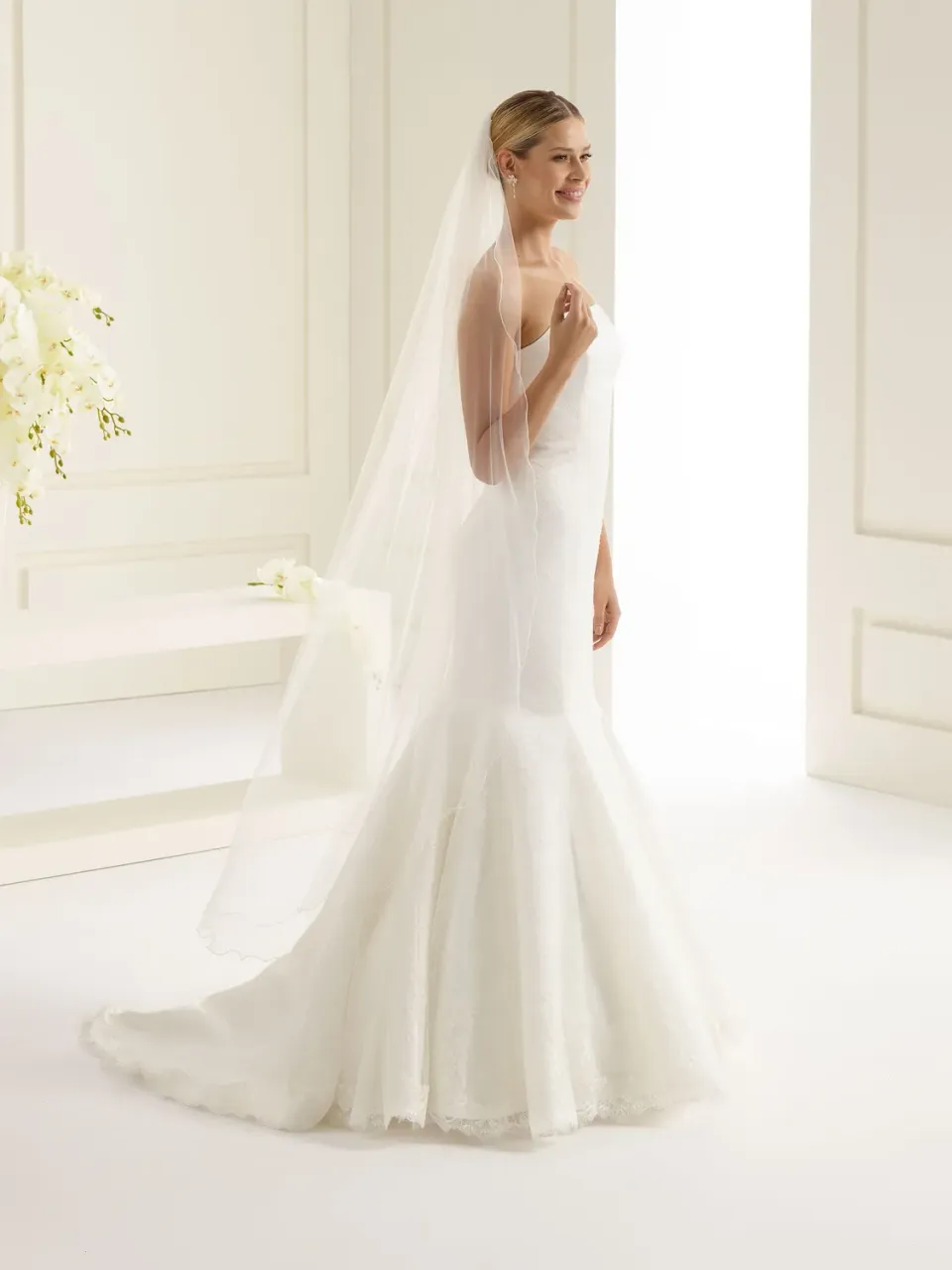 Princesa La Princessa Veil S121 brudeslør tyl ivory