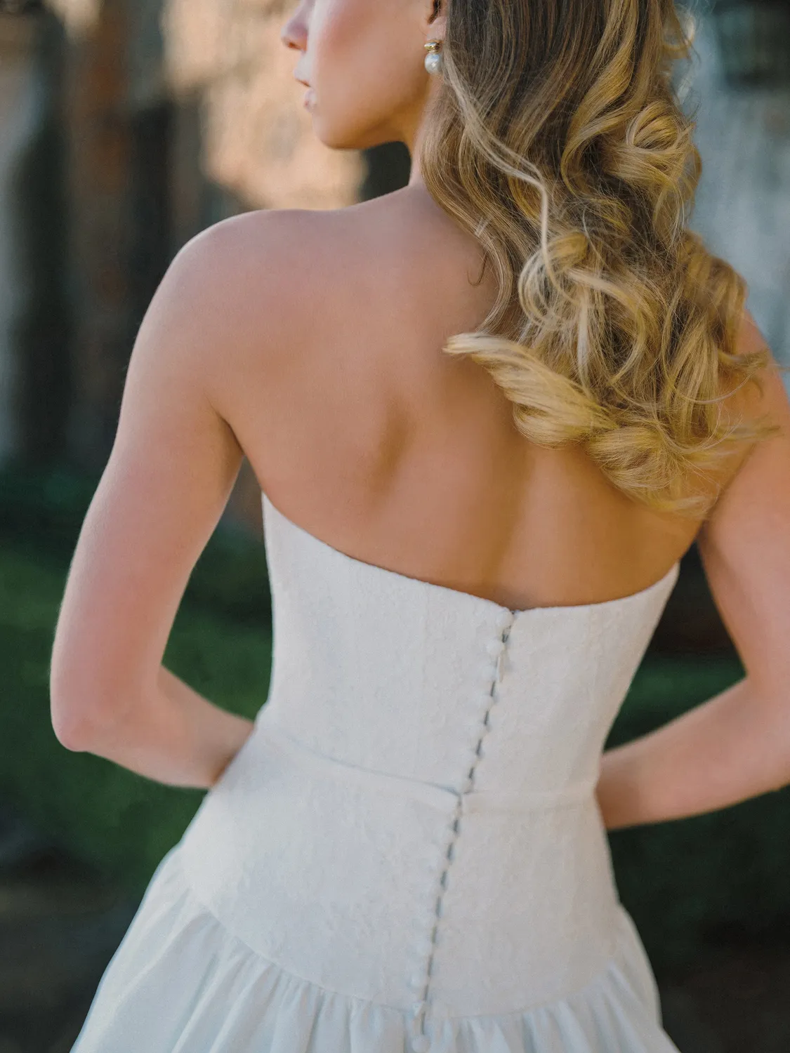 Allure Bridals A1470 brudekjole ivory satin drop waist