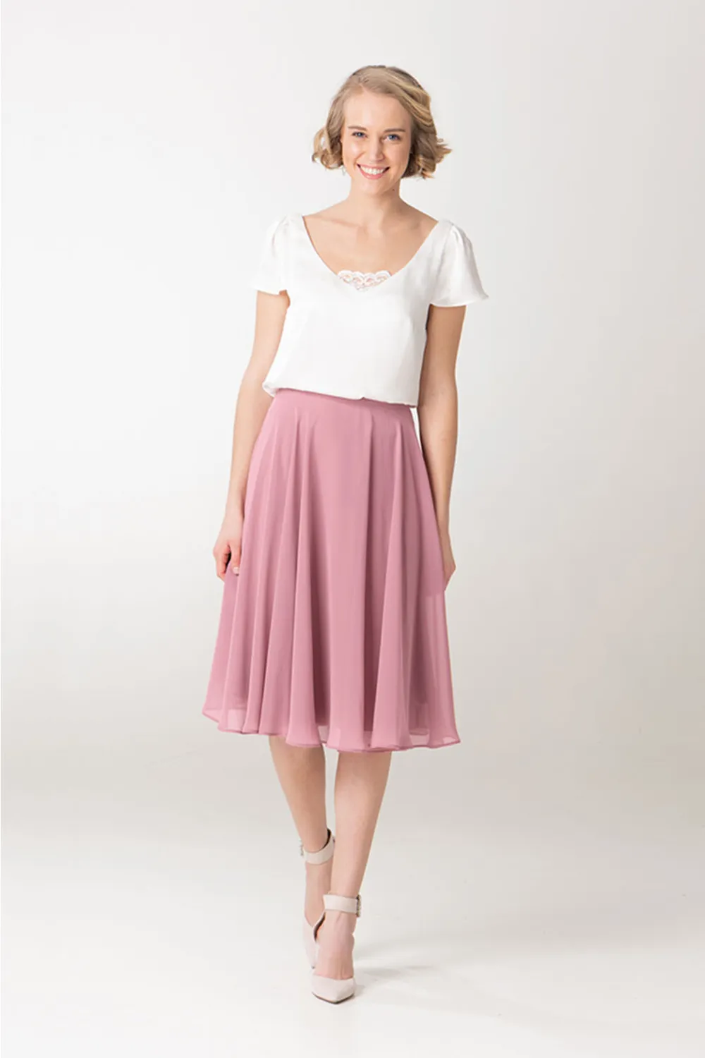 Sanna Lindström Viola T-shirt blütenweiß str. 36-48
