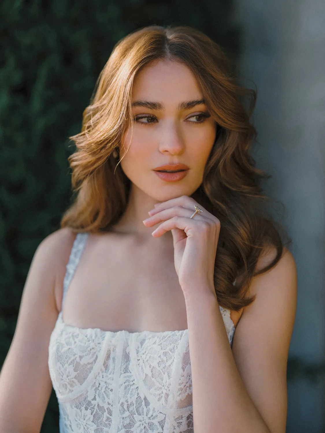 Allure Bridals A1471 brudekjole ivory A-line blonde