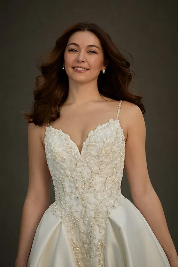 Allure Bridal Madison James MJ1299 Courtney brudekjole Ivory/Nude mikado