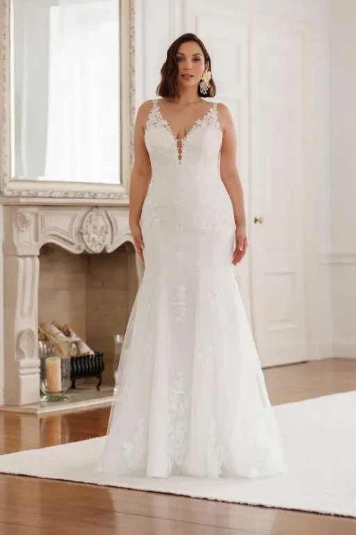Jarice Bridal Charlotte brudekjole ivory tyl