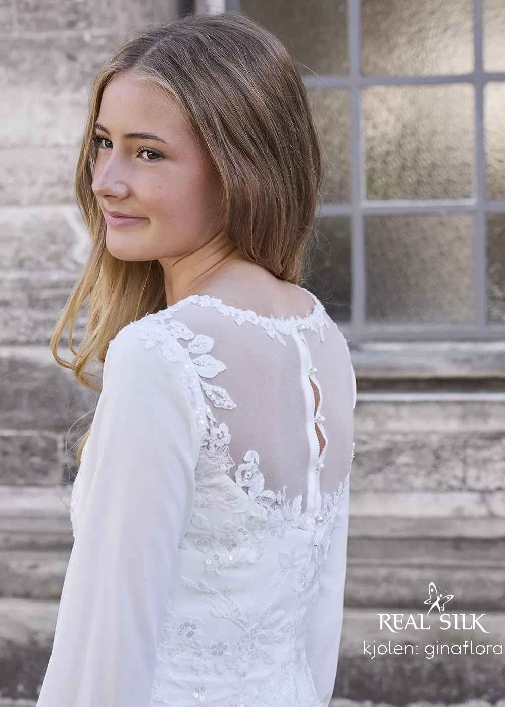 Lykkes Real Silk Ginaflora brudekjole i silke