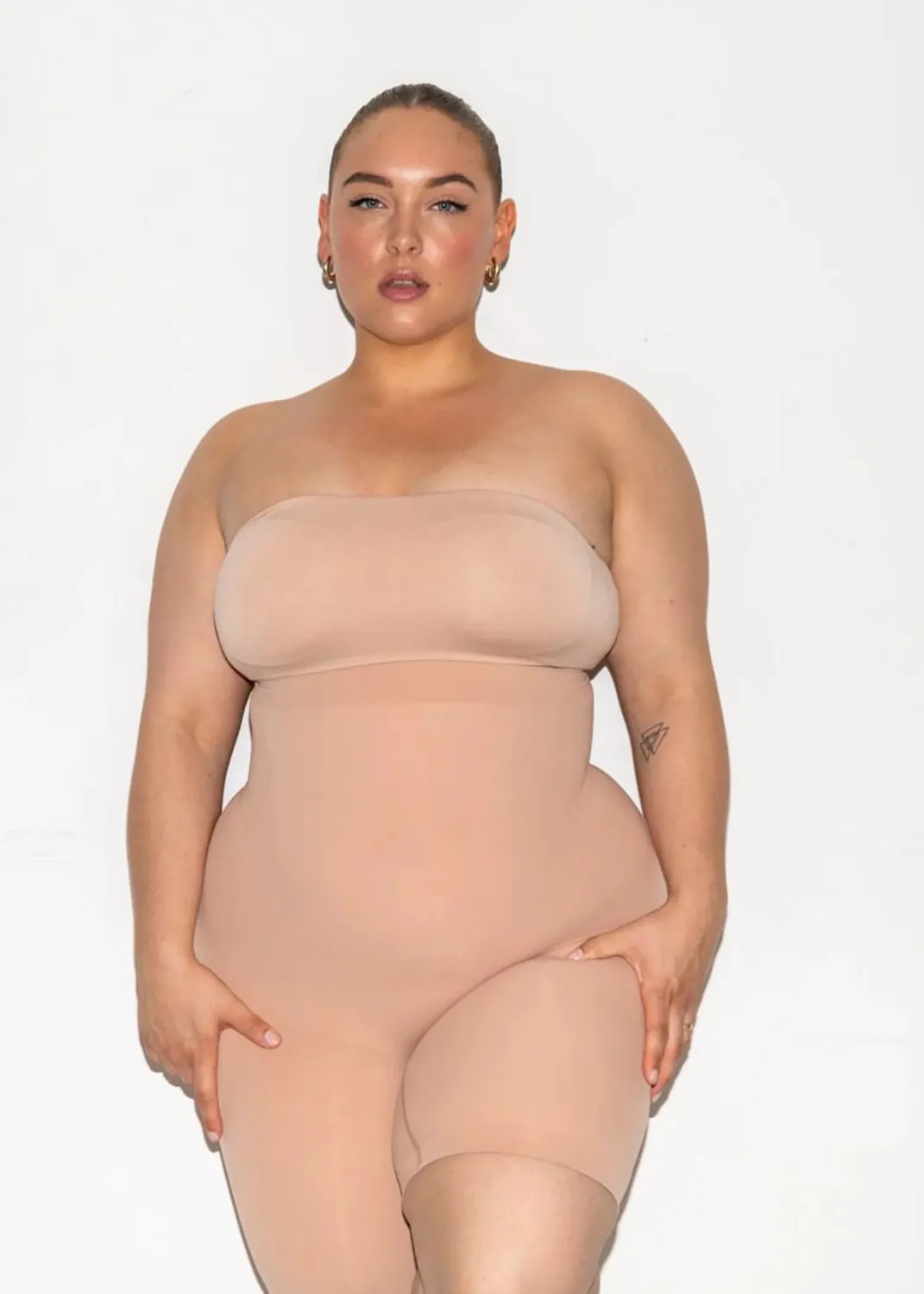 Princesa Alturra Highwaist Shaping Shorts shapewear Tan 34-46